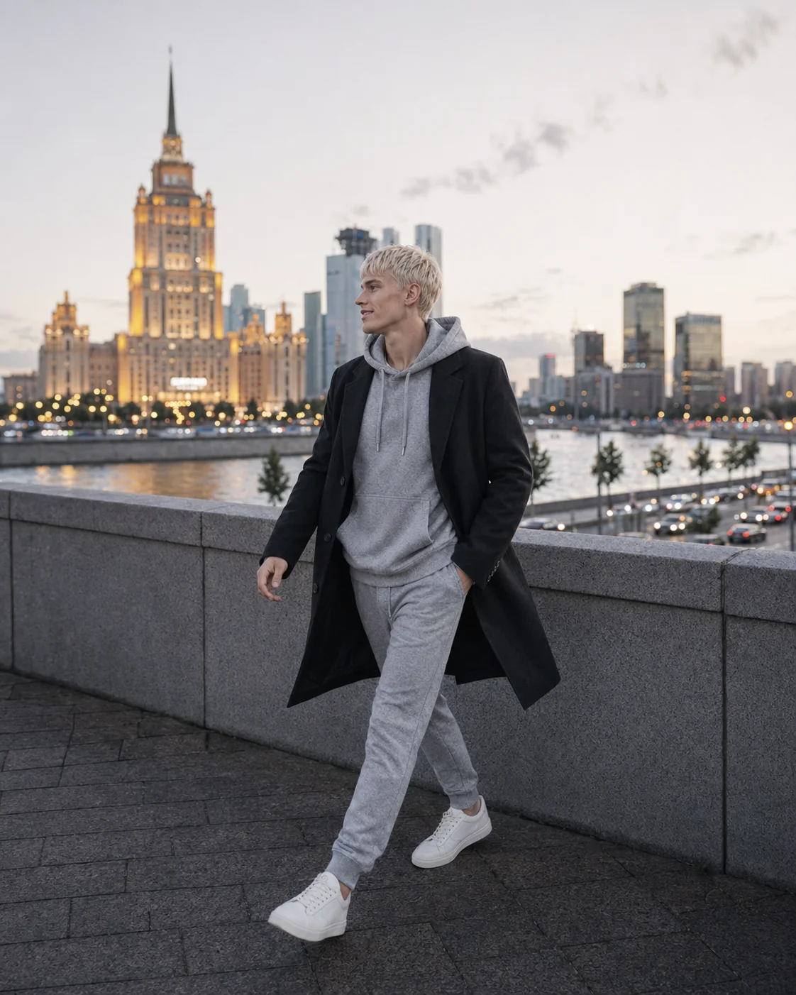 Пример AI-съёмки одежды для карточки товара Пример AI-съёмки одежды для карточки товара